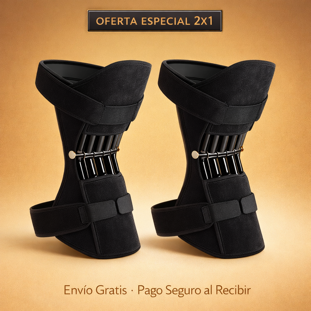 FlexiBoster™ - 2 Rodilleras con Soporte Articular