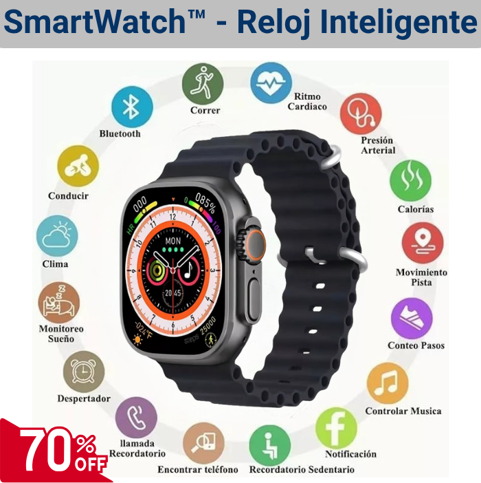 ⌚ Smartwatch™-Reloj Inteligente