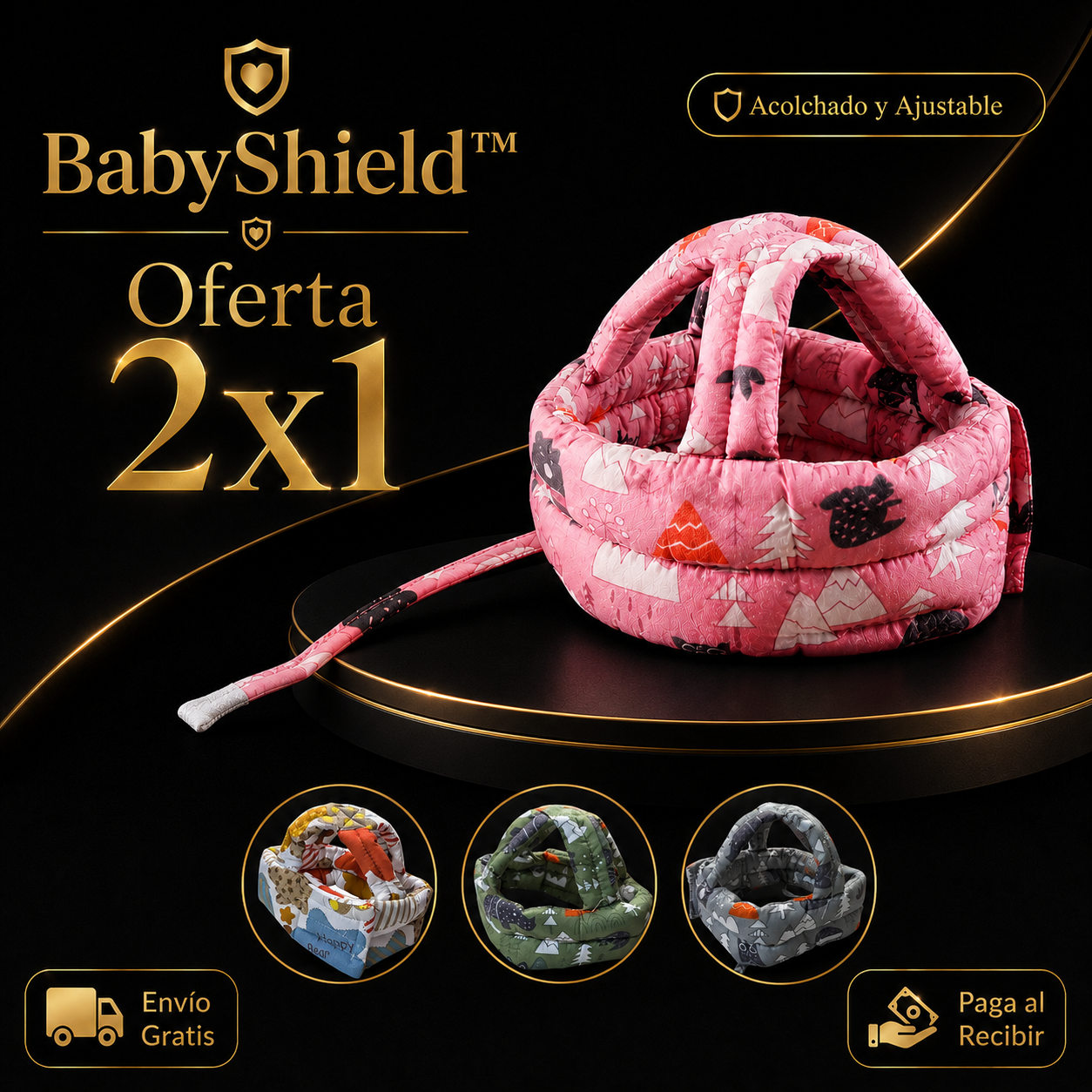 BabyShield™ | Gorrito Protector Antigolpes