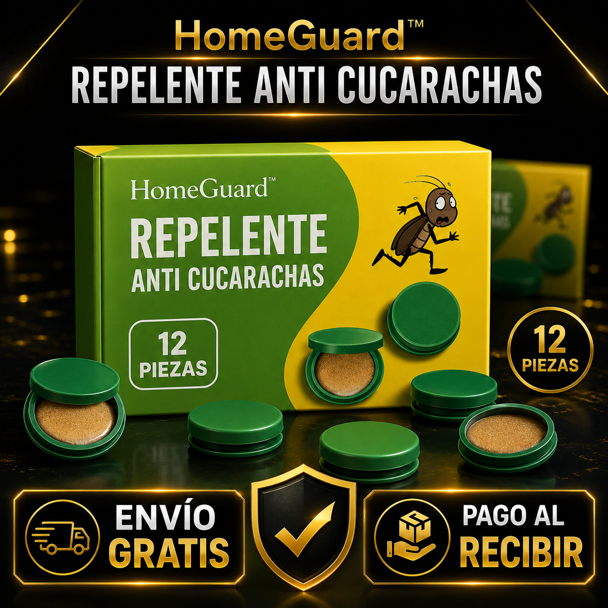 HomeGuard™ | Repelente Anti Cucarachas