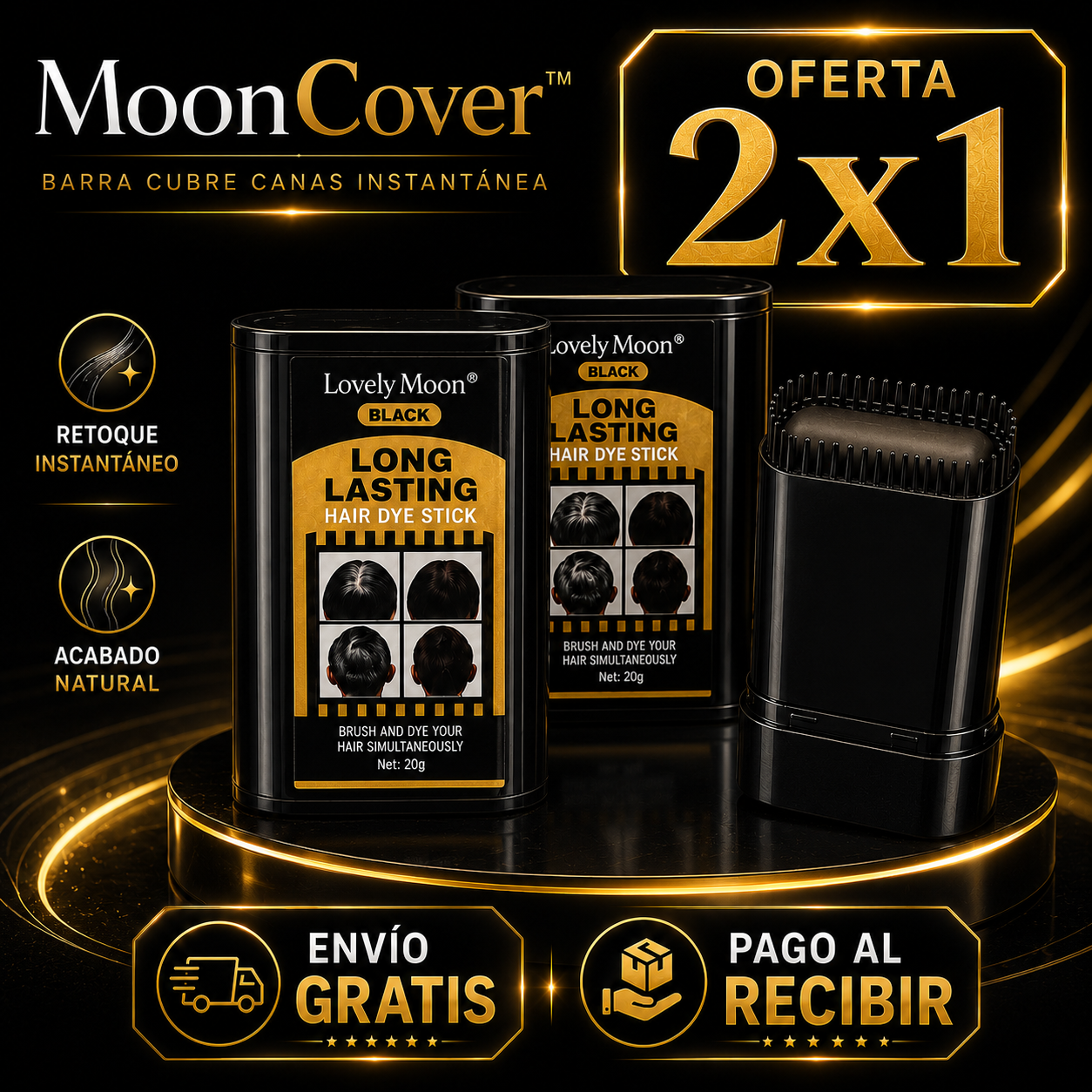 MoonCover™ | Barra Cubre Canas Instantánea