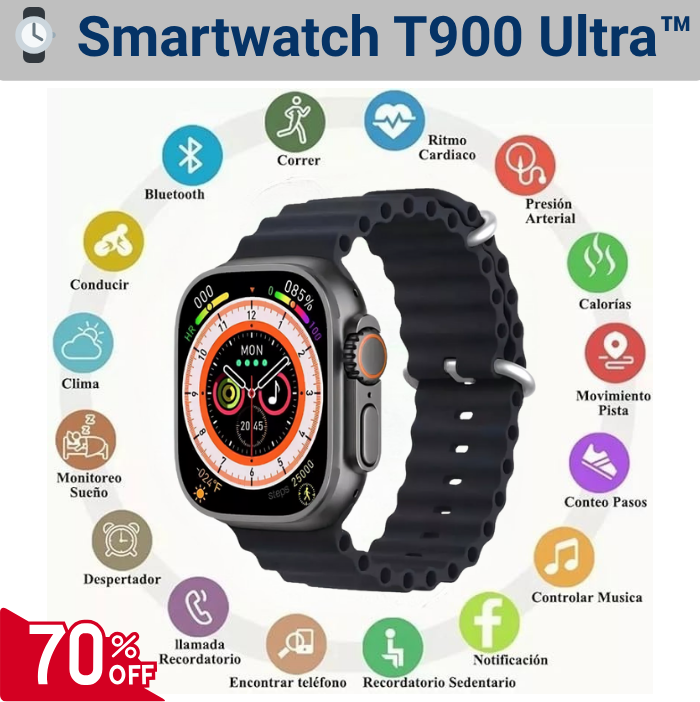 ⌚️Smartwatch T900 Ultra - Reloj Inteligente