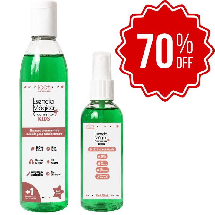 CreciMax™ | Kit de Shampoo + Spray para el crecimiento capilar
