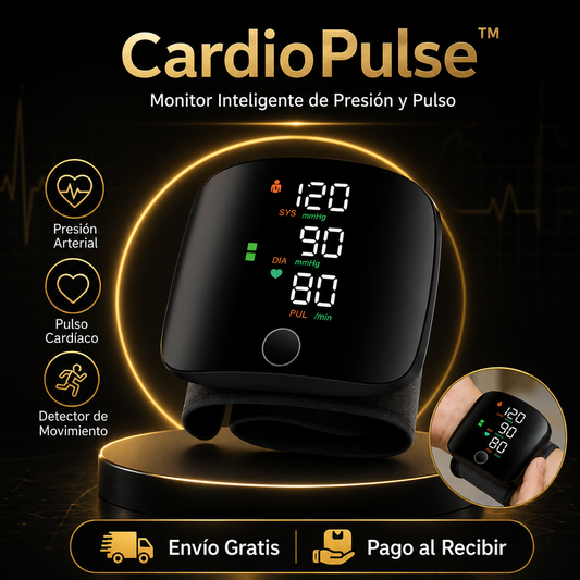CardioPulse™ | Monitor Inteligente de Presión y Pulso