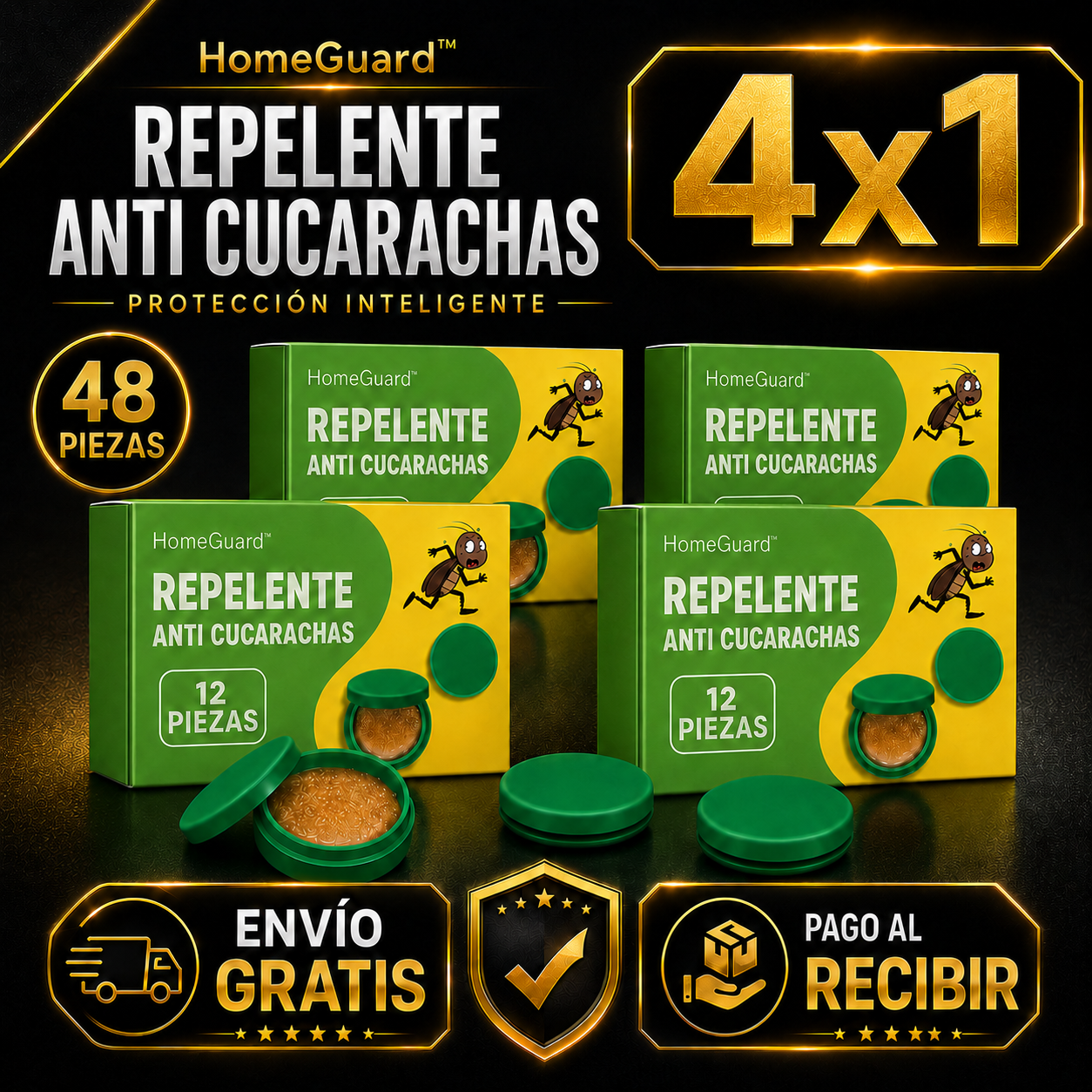 HomeGuard™ | Repelente Anti Cucarachas