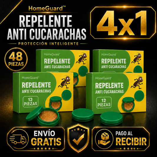 HomeGuard™ | Repelente Anti Cucarachas