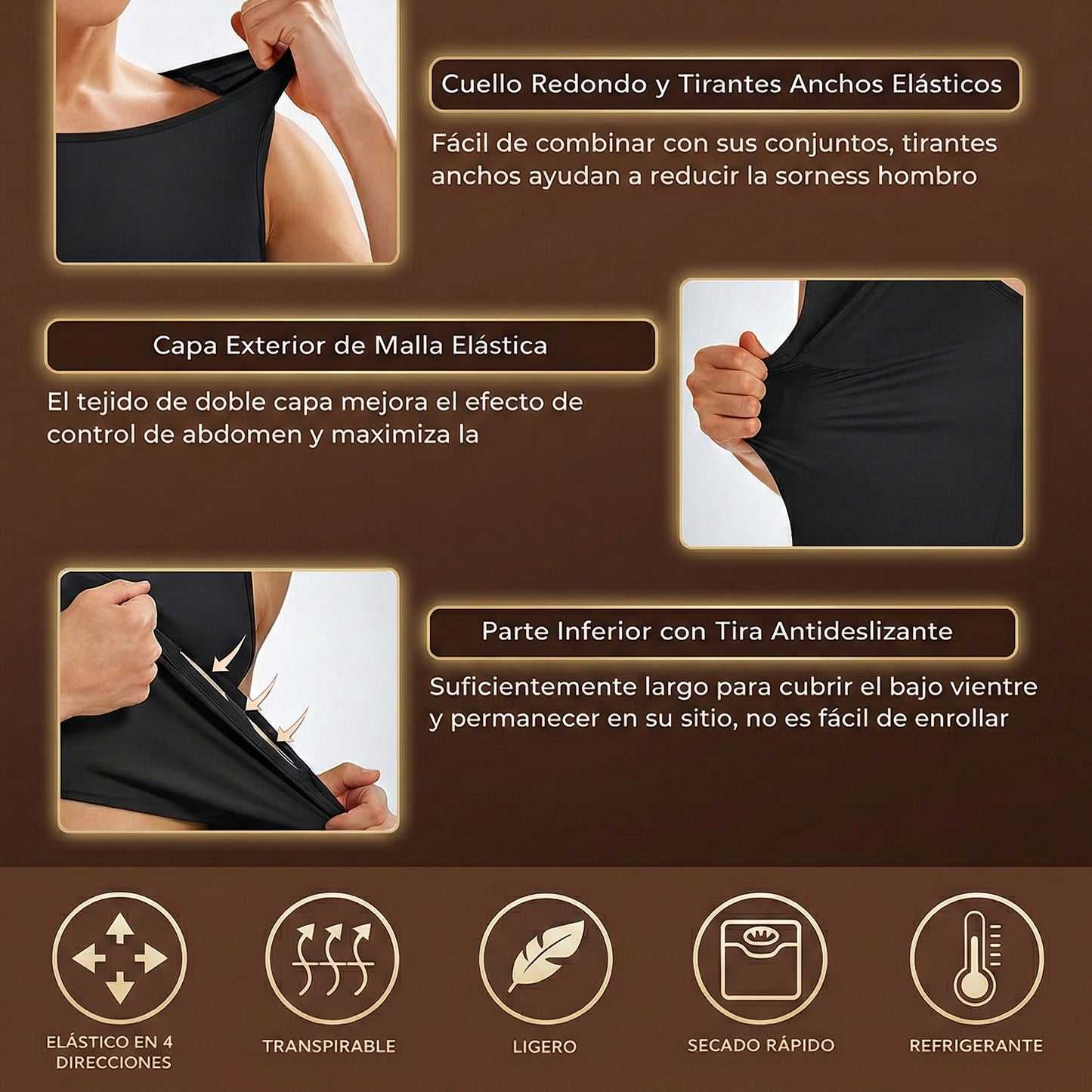 KompressFit™ - Camiseta de Compresión Amoldadora