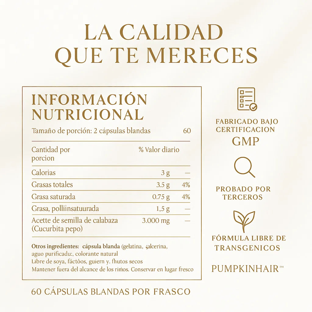 PumpkinHair™-Aceite de Semillas Calabaza🌿