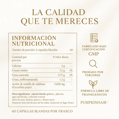 PumpkinHair™-Aceite de Semillas Calabaza🌿