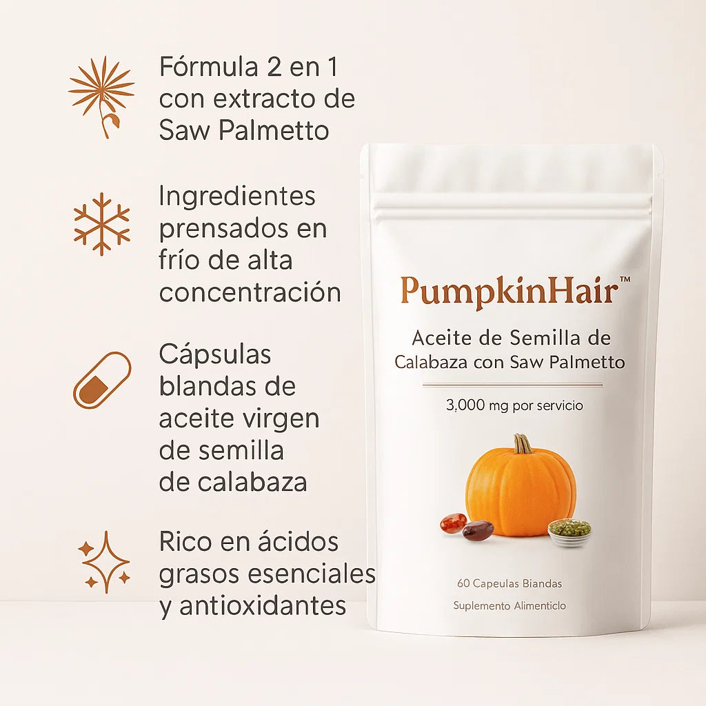 PumpkinHair™-Aceite de Semillas Calabaza🌿